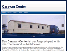 Tablet Screenshot of caravan-center.eu